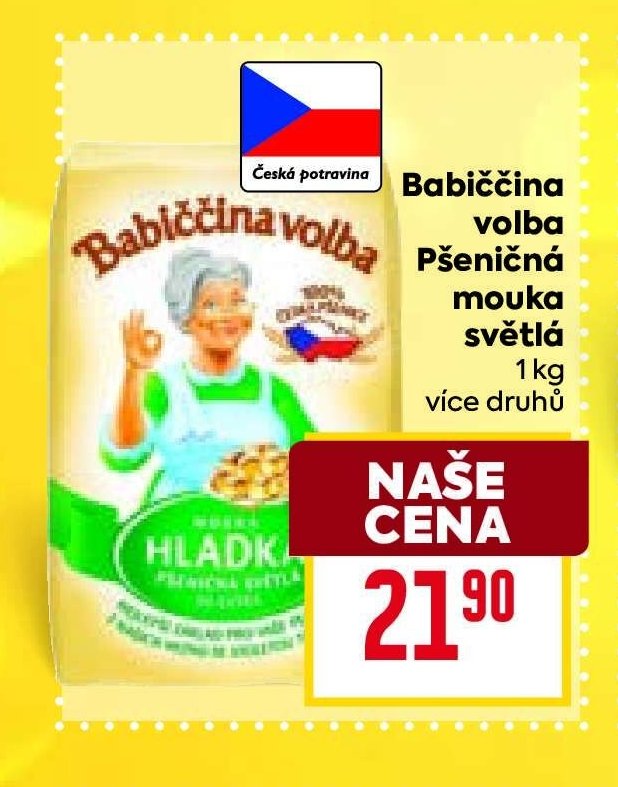 Babiččina volba Pšeničná mouka světlá