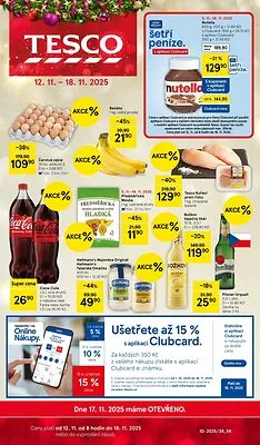 akční leták Tesco 12.11.2025-18.11.2025