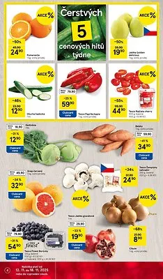 akční leták Tesco 12.11.2025-18.11.2025