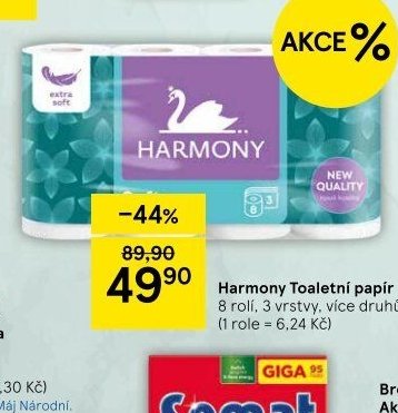 Harmony Toaletní papír