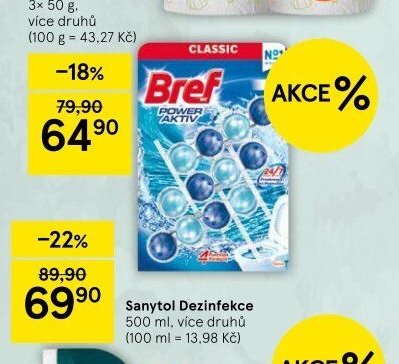 Bref Power Aktiv WC blok