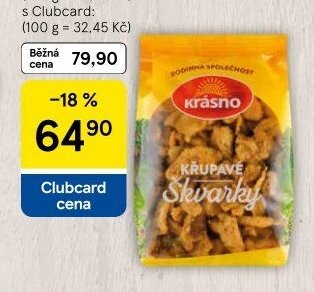 Krásno Křupavé škvarky