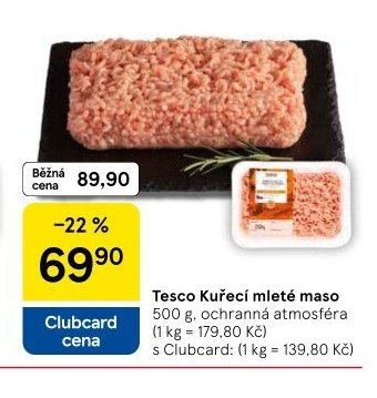 Tesco Kuřecí mleté maso