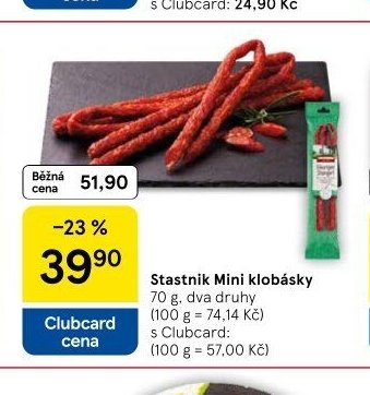 Stastnik Mini klobásky