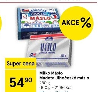 Máslo Milko