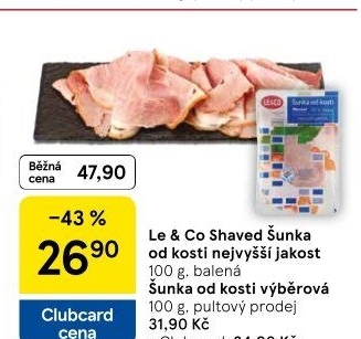 Šunka od kosti výběrová