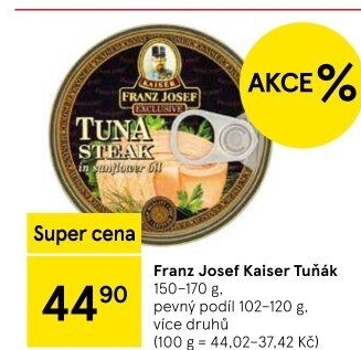 Tuňák Exclusive Franz Josef Kaiser