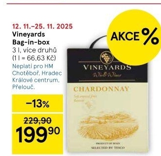 Vína Vineyards World Wines - bag in box