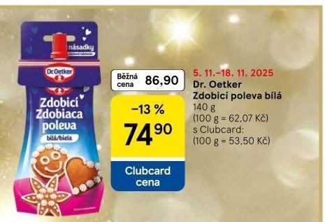 Zdobicí poleva Dr. Oetker