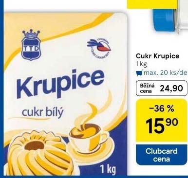 Cukr krupice TTD
