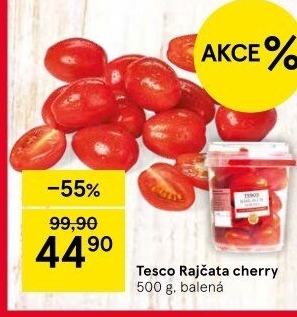 Rajčata cherry Tesco