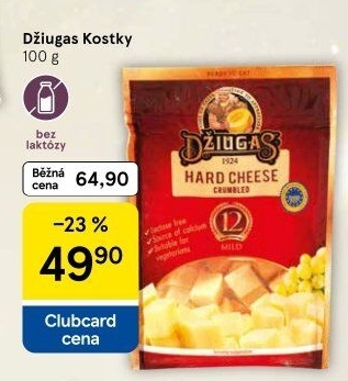 Sýr bez laktózy Džiugas