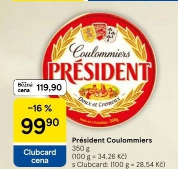 Sýr Coulommiers Président