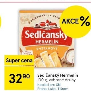 Sýr Hermelín Sedlčanský