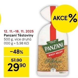 Těstoviny Panzani