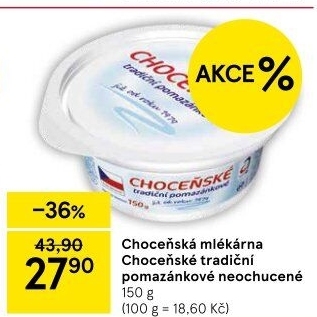 Tradiční pomazánkové Choceňské