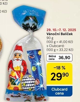 Vánoční Mikulášský balíček