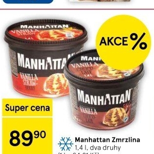 Zmrzlina v kelímku Manhattan Nestlé