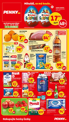 akční leták Penny Market 13.11.2025-19.11.2025