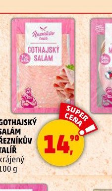 GOTHAJSKÝ SALÁM ŘEZNÍKŮV TALÍŘ