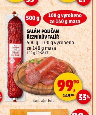 SALÁM POLIČAN ŘEZNÍKŮV TALÍŘ