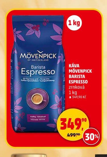 KÁVA MÖVENPICK BARISTA ESPRESSO zrnková