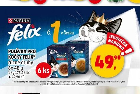 Polévka pro kočky Felix