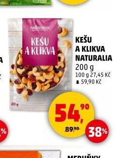 KEŠU A KLIKVA NATURALIA