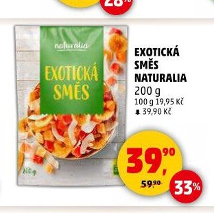 EXOTICKÁ SMĚS NATURALIA