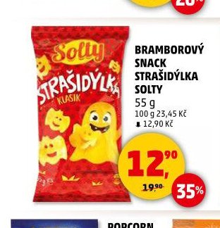 BRAMBOROVÝ SNACK STRAŠIDÝLKA SOLTY