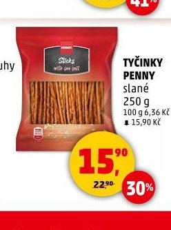 TYČINKY PENNY slané