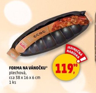 FORMA NA VÁNOČKU