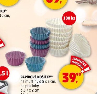 PAPÍROVÉ KOŠÍČKY
