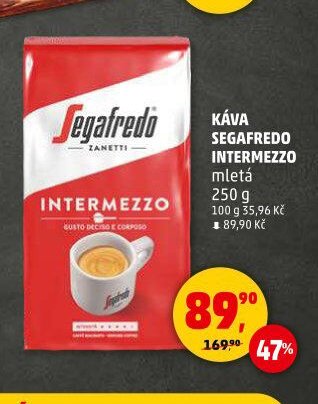 KÁVA SEGAFREDO INTERMEZZO