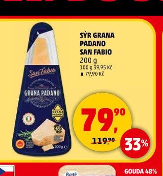 SÝR GRANA PADANO SAN FABIO