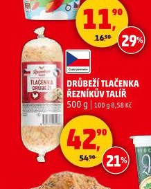 DRŮBEŽÍ TLAČENKA ŘEZNÍKŮV TALÍŘ