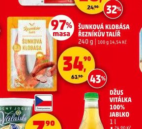 ŠUNKOVÁ KLOBÁSA ŘEZNÍKŮV TALÍŘ