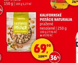 KALIFORNSKÉ PISTÁCIE NATURALIA