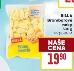 Noky bramborové Billa