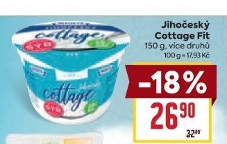 Sýr Cottage Fit Jihočeský Madeta