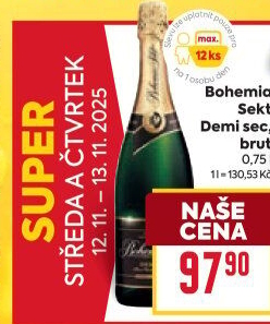 Bohemia Sekt Demi Sec