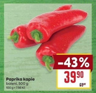 Paprika červená kapie