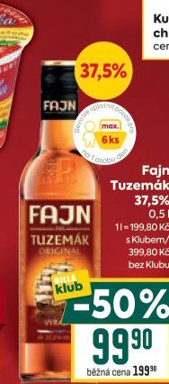 Tuzemák Fajn Palírna U Zeleného stromu