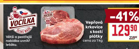 Vepřová krkovice s kostí Vocílka