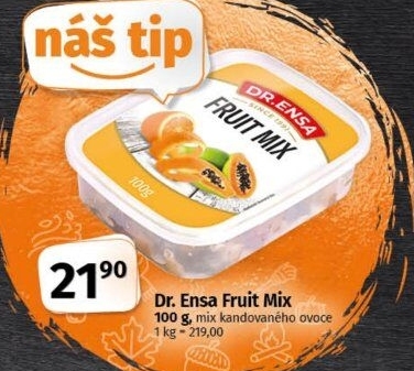 Kandované ovoce Dr.Ensa