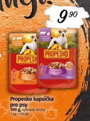 Kapsičky pro psy Propesko