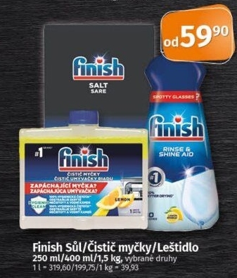 Přípravky do myčky Finish