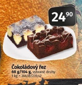 Řez čokoládový