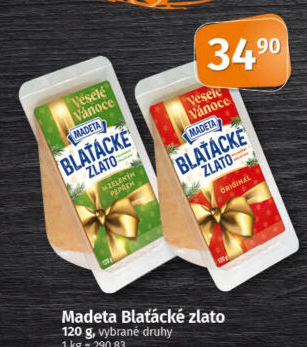Sýr Blaťácké zlato Madeta