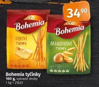 Tyčinky Bohemia